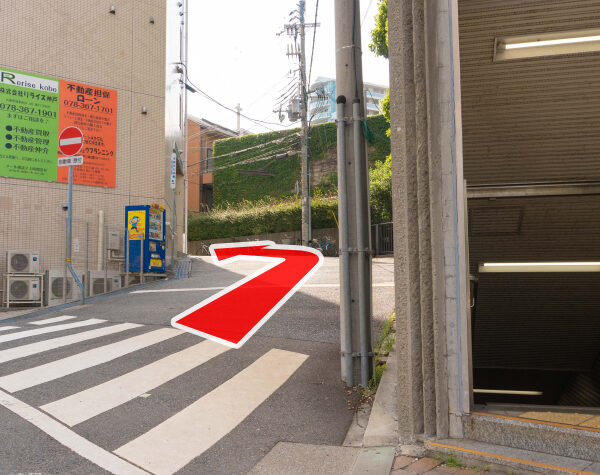 西出口3 地上